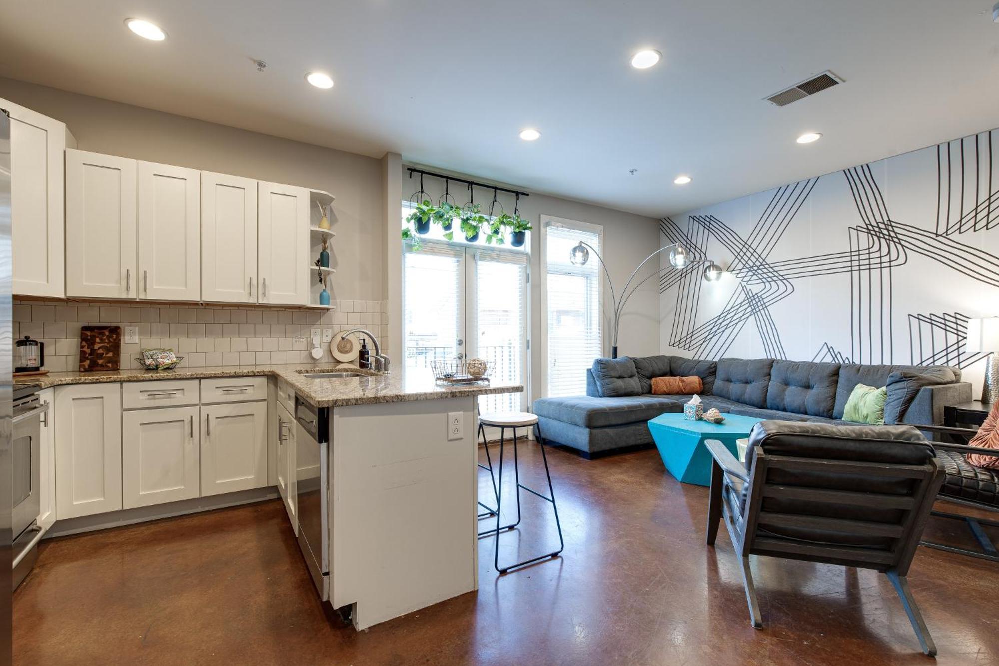 Nashville Condo - Near Music Row- Private Balcony Exteriör bild